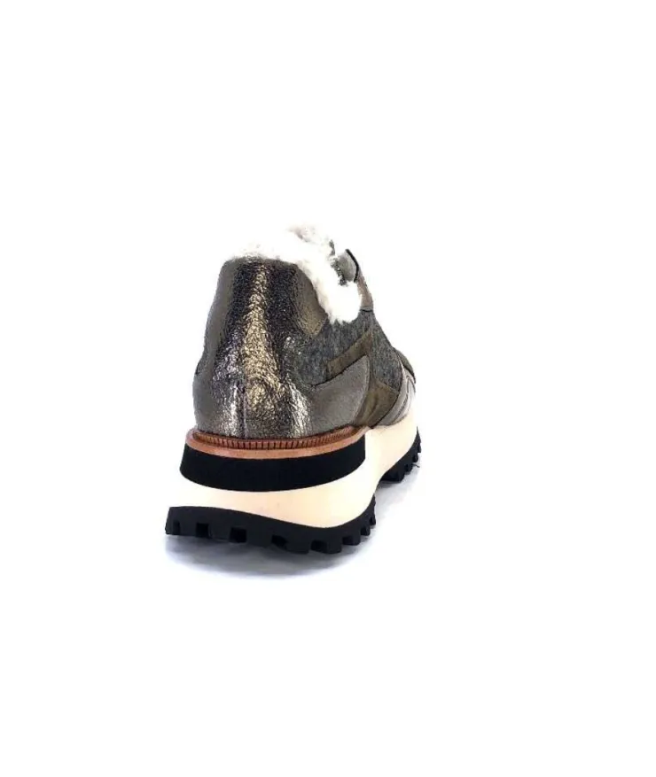 Alpe 2145 Cuir Kaki*Femme Baskets