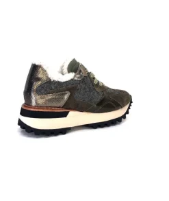 Alpe 2145 Cuir Kaki*Femme Baskets