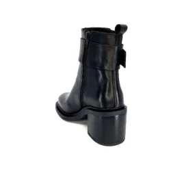 Alpe 27381705 Cuir Noir*Femme Bottines