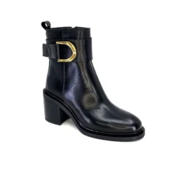 Alpe 27381705 Cuir Noir*Femme Bottines