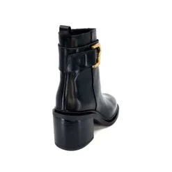 Alpe 27381705 Cuir Noir*Femme Bottines
