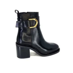 Alpe 27381705 Cuir Noir*Femme Bottines