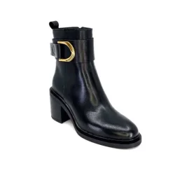 Alpe 27381705 Cuir Noir*Femme Bottines