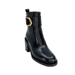 Alpe 27381705 Cuir Noir*Femme Bottines
