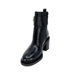 Alpe 27381705 Cuir Noir*Femme Bottines