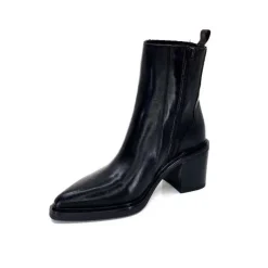 Alpe 24631705 Cuir Noir*Femme Santiags