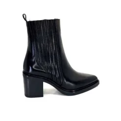 Alpe 24631705 Cuir Noir*Femme Santiags