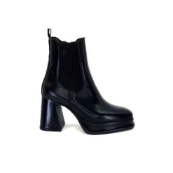 Alpe 27511705 Cuir Noir*Femme Bottines