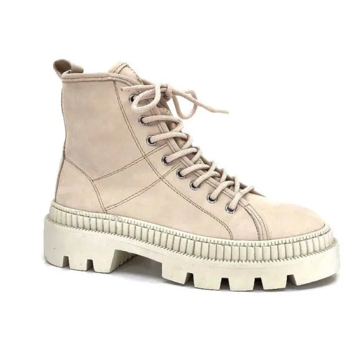Alpe 2307 Daim Beige*Femme Baskets