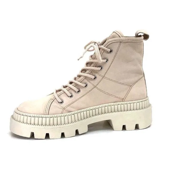 Alpe 2307 Daim Beige*Femme Baskets