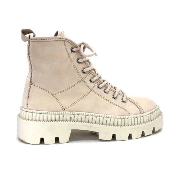 Alpe 2307 Daim Beige*Femme Baskets