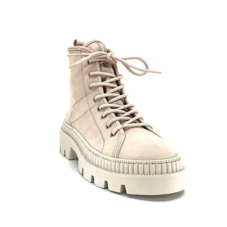 Alpe 2307 Daim Beige*Femme Baskets