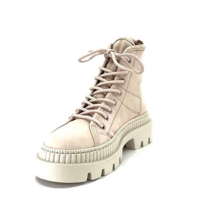 Alpe 2307 Daim Beige*Femme Baskets