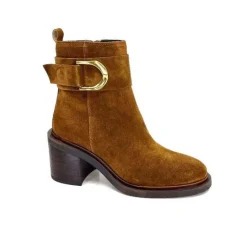 Alpe 27381101 Daim Camel*Femme Bottines