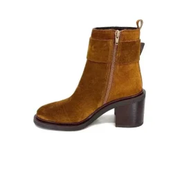 Alpe 27381101 Daim Camel*Femme Bottines