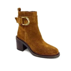 Alpe 27381101 Daim Camel*Femme Bottines