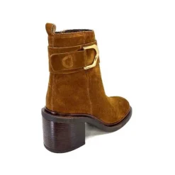 Alpe 27381101 Daim Camel*Femme Bottines