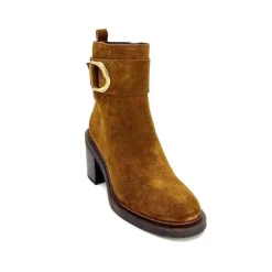 Alpe 27381101 Daim Camel*Femme Bottines