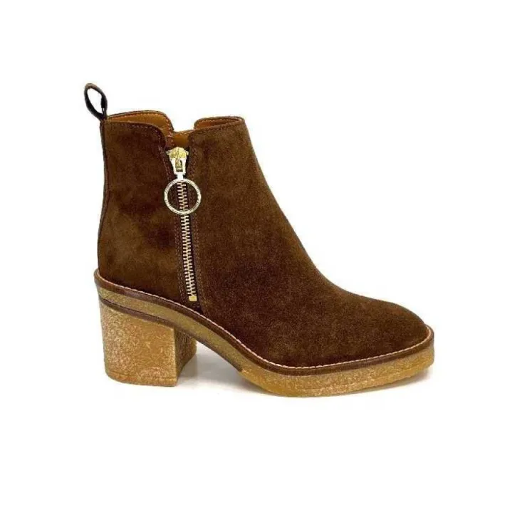 Alpe 26791146 Daim Castagna*Femme Bottines