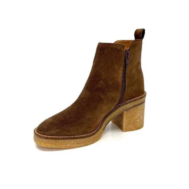 Alpe 26791146 Daim Castagna*Femme Bottines
