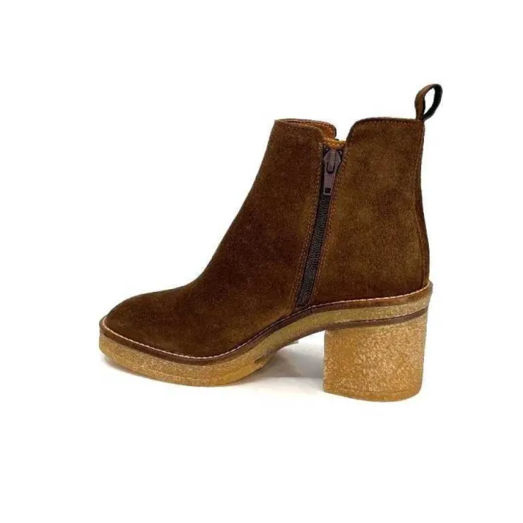 Alpe 26791146 Daim Castagna*Femme Bottines