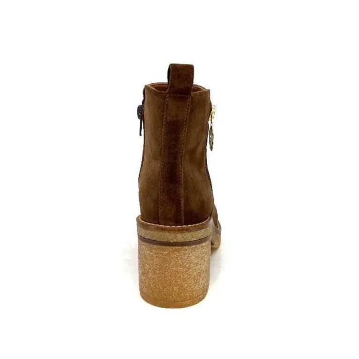 Alpe 26791146 Daim Castagna*Femme Bottines