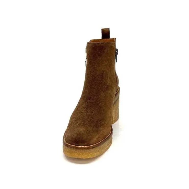 Alpe 26791146 Daim Castagna*Femme Bottines