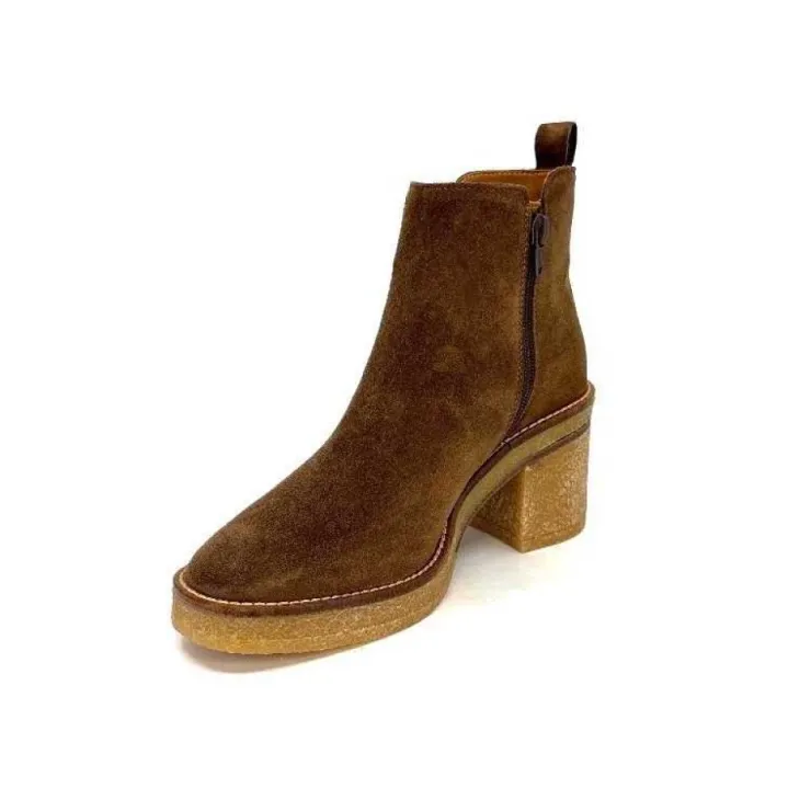 Alpe 26791146 Daim Castagna*Femme Bottines