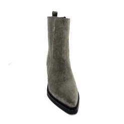 Alpe 24631121 Daim Gris*Femme Santiags