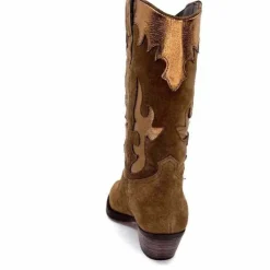 Alpe 20881146 Daim Marron*Femme Santiags