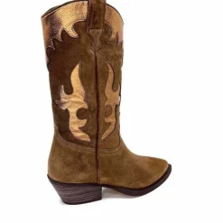 Alpe 20881146 Daim Marron*Femme Santiags