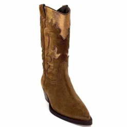Alpe 20881146 Daim Marron*Femme Santiags