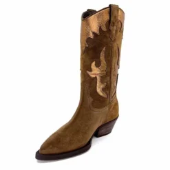 Alpe 20881146 Daim Marron*Femme Santiags