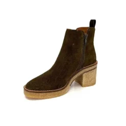Alpe 26791140 Daim Olive*Femme Bottines
