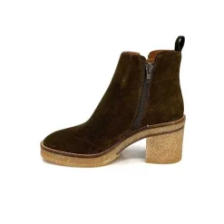 Alpe 26791140 Daim Olive*Femme Bottines