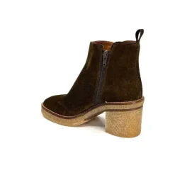 Alpe 26791140 Daim Olive*Femme Bottines
