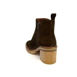 Alpe 26791140 Daim Olive*Femme Bottines