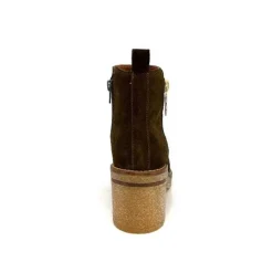Alpe 26791140 Daim Olive*Femme Bottines