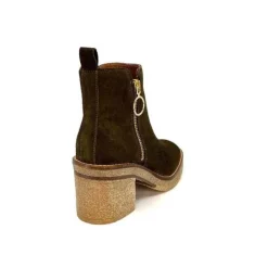 Alpe 26791140 Daim Olive*Femme Bottines