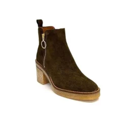 Alpe 26791140 Daim Olive*Femme Bottines