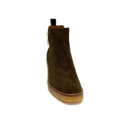 Alpe 26791140 Daim Olive*Femme Bottines