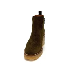 Alpe 26791140 Daim Olive*Femme Bottines