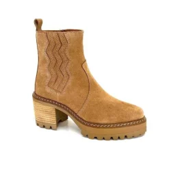 Alpe s 27161160 Daim Camel*Femme Bottines