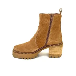 Alpe s 27161160 Daim Camel*Femme Bottines