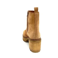 Alpe s 27161160 Daim Camel*Femme Bottines