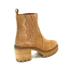 Alpe s 27161160 Daim Camel*Femme Bottines