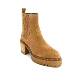 Alpe s 27161160 Daim Camel*Femme Bottines