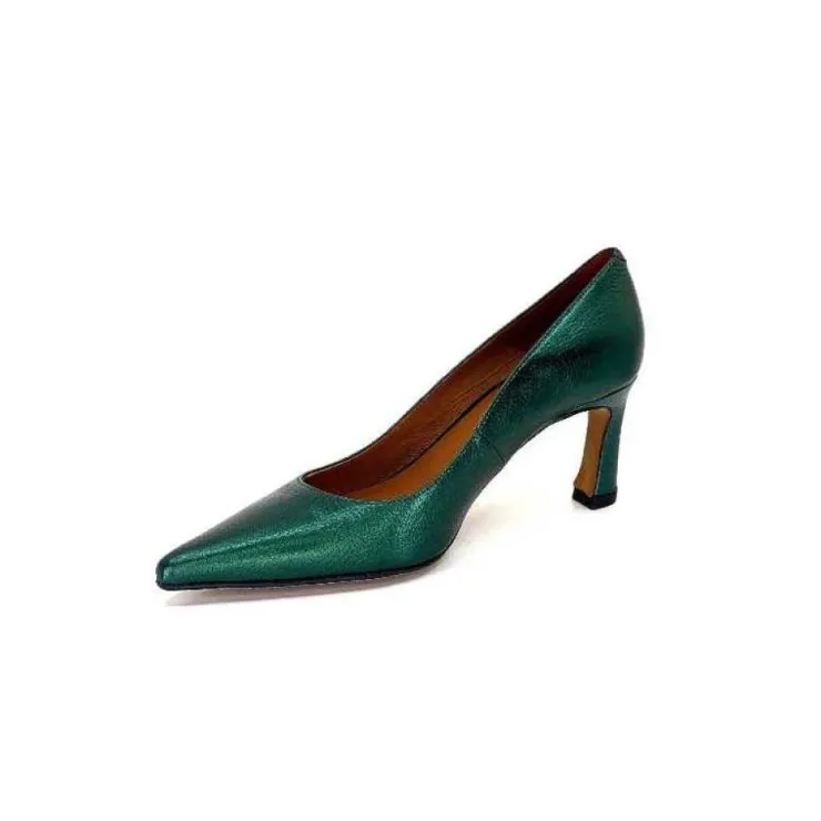 angel alarcon A23548 Cuir Vert*Femme Escarpins