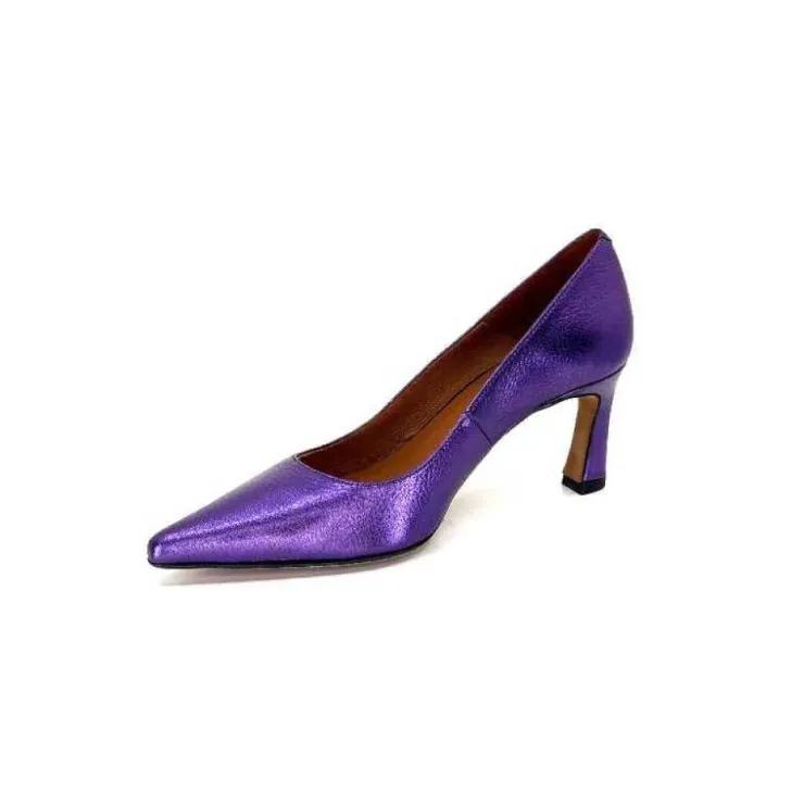 angel alarcon A23548 Cuir Violet*Femme Escarpins