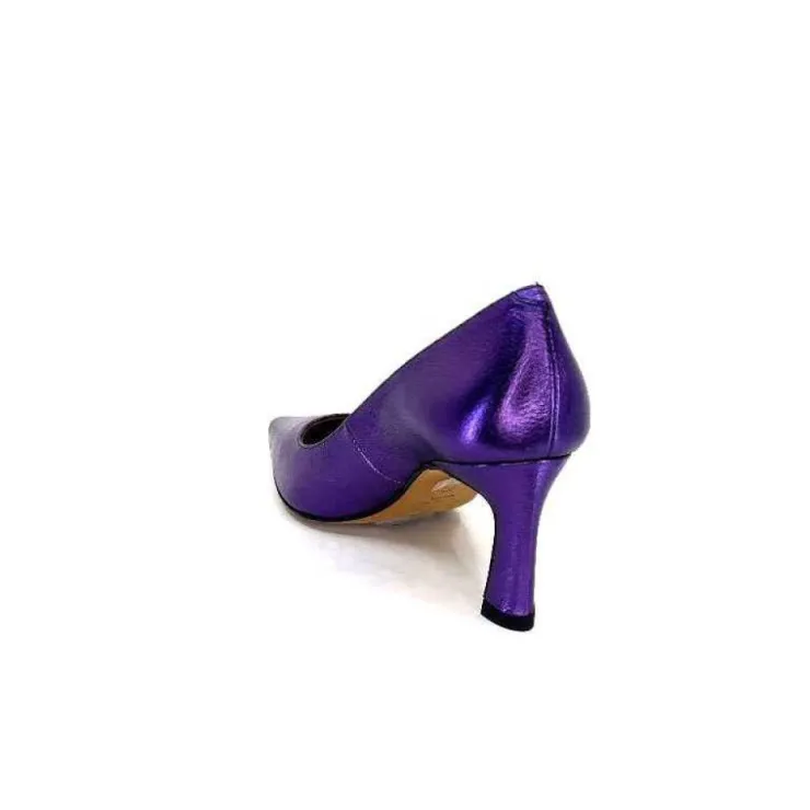 angel alarcon A23548 Cuir Violet*Femme Escarpins